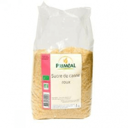 SUCRE DE CANNE ROUX 1KG | PRIMEAL | Acheter sur EtiketBio.eu