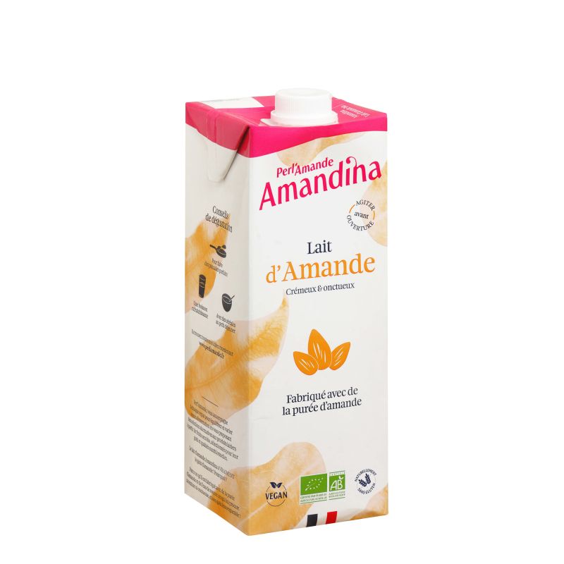 Amandina boisson aux amandes 1l Perlamande  dans votre magasin bio en ligne Etiketbio.eu Amandina boisson aux amandes 1l Perlamande  dans votre magasin bio en ligne Etiketbio.eu