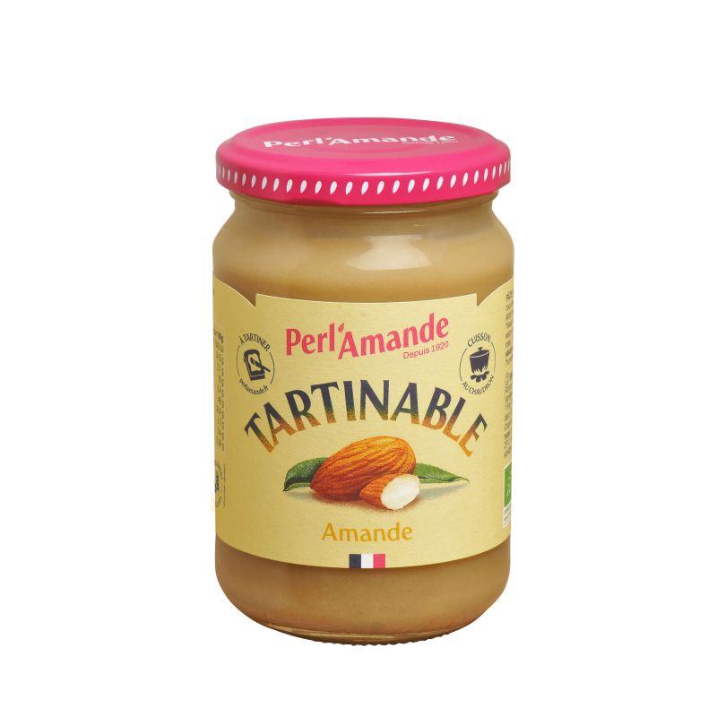 Amande a tartiner sucre 300g Perlamande dans votre magasin bio en ligne Etiketbio.eu Amande a tartiner sucre 300g Perlamande dans votre magasin bio en ligne Etiketbio.eu