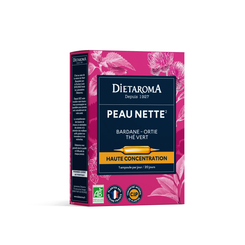 Cip peau nette 20amps Dietaroma dans votre magasin bio en ligne Etiketbio.eu Cip peau nette 20amps Dietaroma dans votre magasin bio en ligne Etiketbio.eu