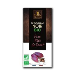 PURE PATE DE CACAO 100G MOULIN DES MOINES dans votre magasin bio en ligne Etiketbio.eu