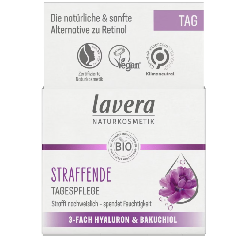 Soin de jour raffermissant 50ml Lavera  dans votre magasin bio en ligne Etiketbio.eu