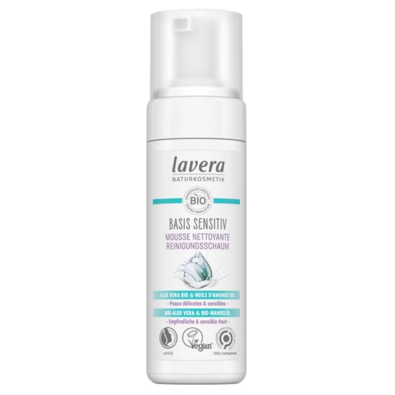 Basis mousse nettoyante 150ml Lavera dans votre magasin bio en ligne Etiketbio.eu Basis mousse nettoyante 150ml Lavera dans votre magasin bio en ligne Etiketbio.eu