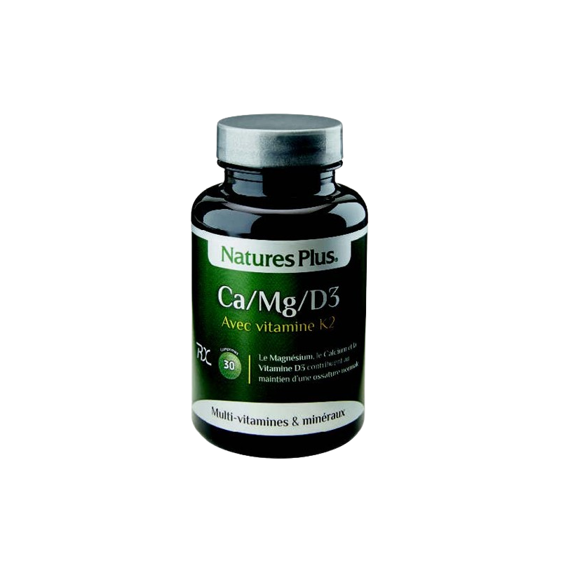 Ca/mg/d3 + k2 Nature's Plus dans votre magasin bio en ligne Etiketbio.eu Ca/mg/d3 + k2 Nature's Plus dans votre magasin bio en ligne Etiketbio.eu