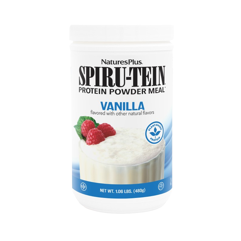 SPIRU-TEIN VANILLE 480 g NATURE PLUS dans votre magasin bio en ligne Etiketbio.eu SPIRU-TEIN VANILLE 480 g NATURE PLUS dans votre magasin bio en ligne Etiketbio.eu