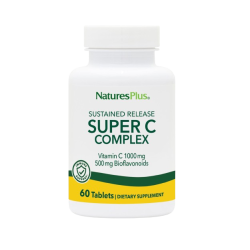 Super c complex 1000 mg 60 comprimés Nature's Plus  dans votre magasin bio en ligne Etiketbio.eu