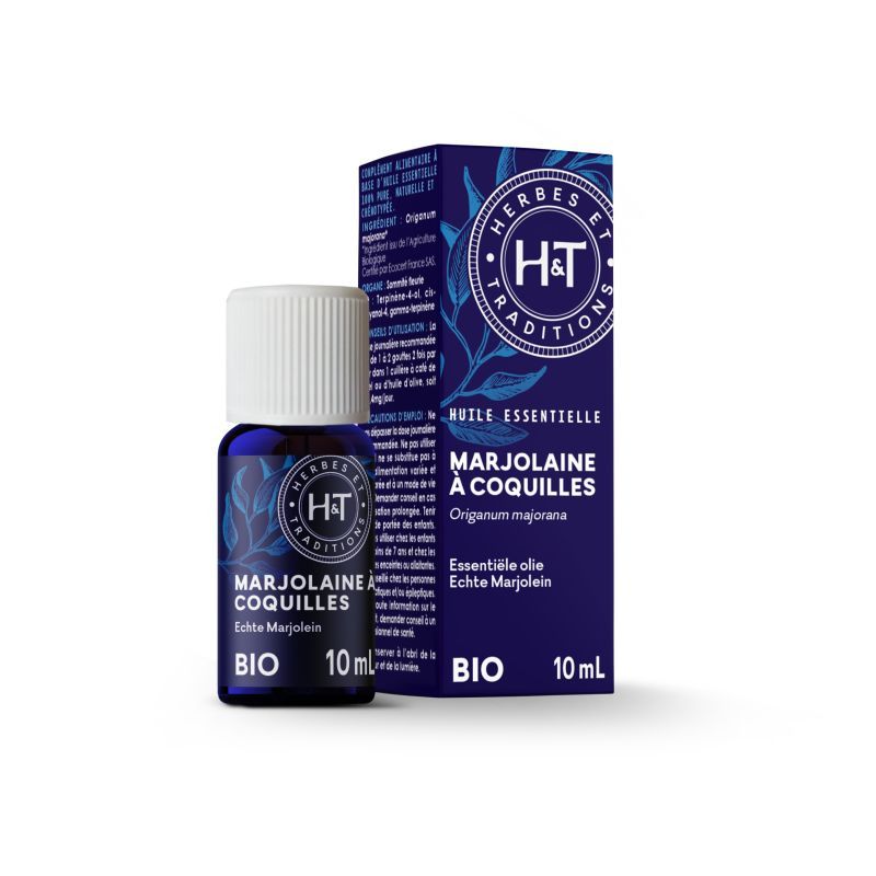 HUILE ESSENTIELLE MARJOLAINE A COQUILLES 10ML Herbe et Traditions dans votre magasin bio en ligne Etiketbio.eu HUILE ESSENTIELLE MARJOLAINE A COQUILLES 10ML Herbe et Traditions dans votre magasin bio en ligne Etiketbio.eu