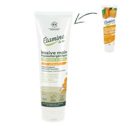 Lessive main abricot 250ml Etamine du Lys  dans votre magasin bio en ligne Etiketbio.eu