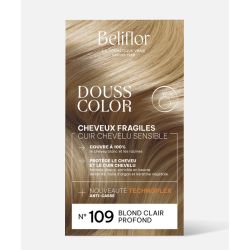 Coloration douss color n°109 blond clair profond Beliflor  dans votre magasin bio en ligne Etiketbio.eu
