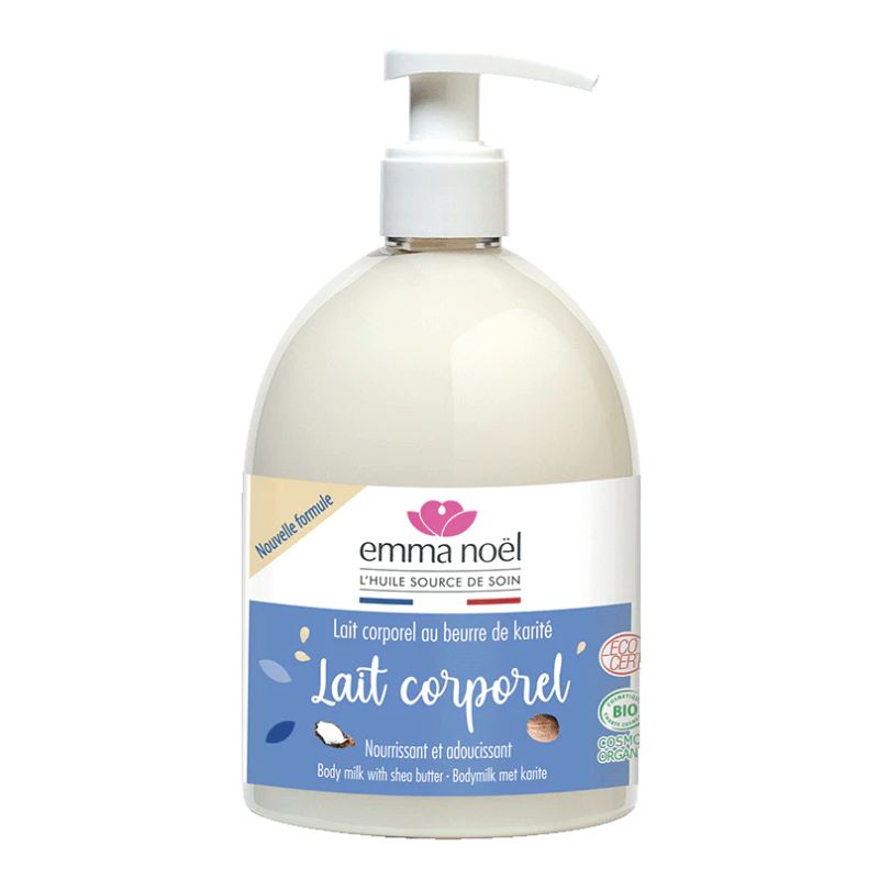 Lait corporel beurre de karite 500ml Emma Noël dans votre magasin bio en ligne Etiketbio.eu Lait corporel beurre de karite 500ml Emma Noël dans votre magasin bio en ligne Etiketbio.eu