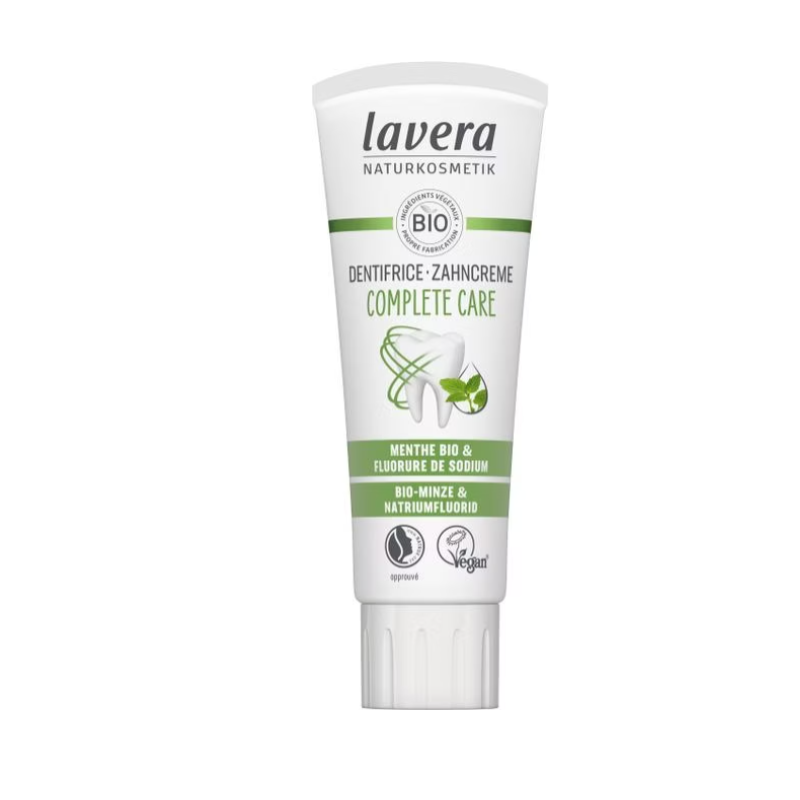 Dentifrice complet care sans silice menthe 75ml Lavera dans votre magasin bio en ligne Etiketbio.eu Dentifrice complet care sans silice menthe 75ml Lavera dans votre magasin bio en ligne Etiketbio.eu