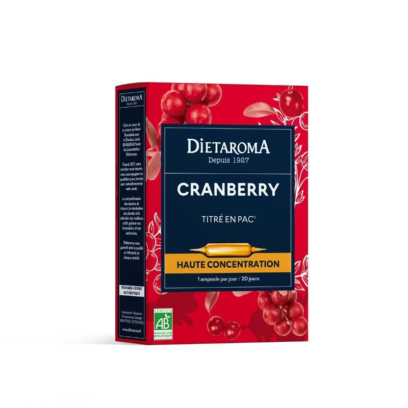 Cip cranberry 20amp Dietaroma dans votre magasin bio en ligne Etiketbio.eu Cip cranberry 20amp Dietaroma dans votre magasin bio en ligne Etiketbio.eu