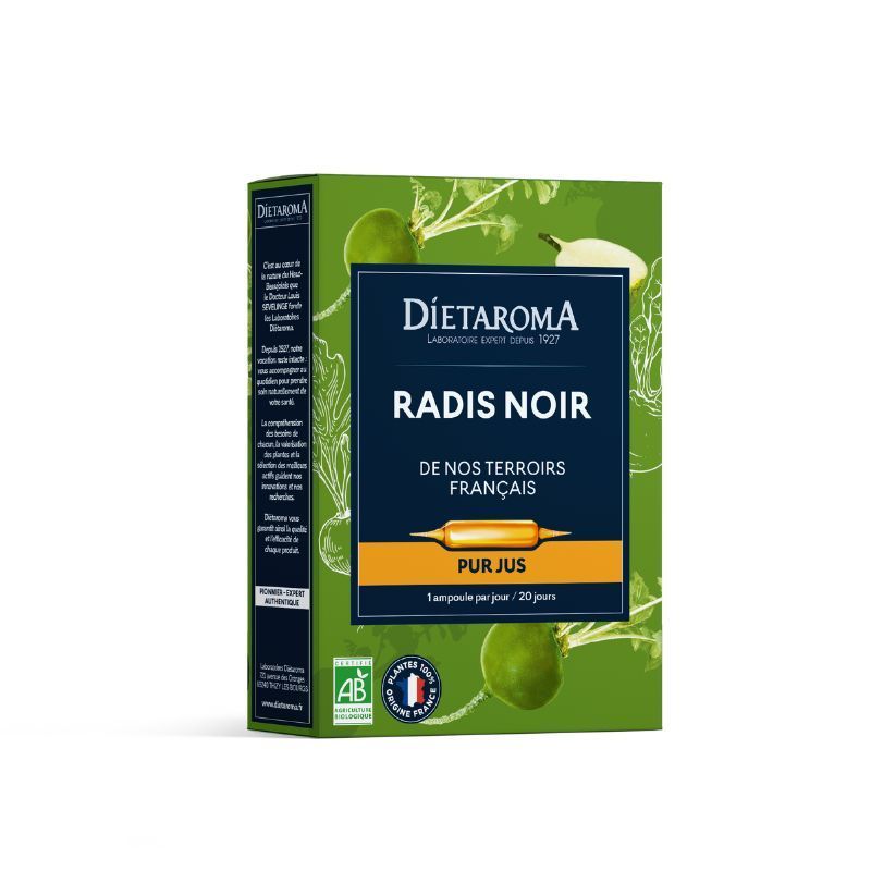 Cip radis noir 20amp Dietaroma dans votre magasin bio en ligne Etiketbio.eu Cip radis noir 20amp Dietaroma dans votre magasin bio en ligne Etiketbio.eu