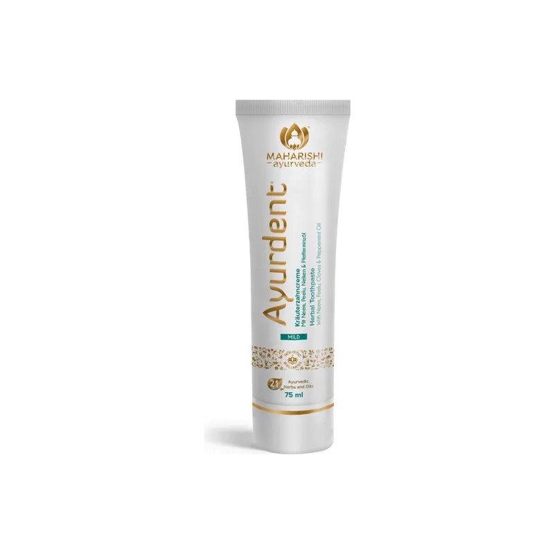 Dentifrice ayurdent doux 75ml dans votre magasin bio en ligne Etiketbio.eu Dentifrice ayurdent doux 75ml dans votre magasin bio en ligne Etiketbio.eu