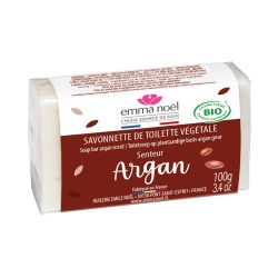 Savonnette argan 100gr Emma Noël dans votre magasin bio en ligne Etiketbio.eu