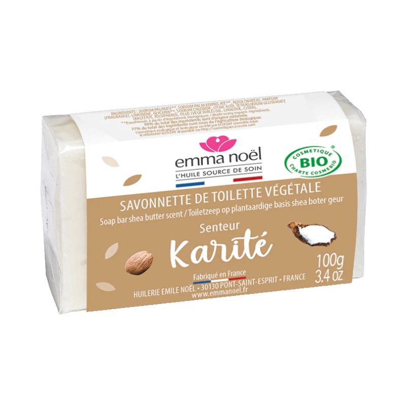 Savonnettes karite 100gr Emma Noël dans votre magasin bio en ligne Etiketbio.eu Savonnettes karite 100gr Emma Noël dans votre magasin bio en ligne Etiketbio.eu