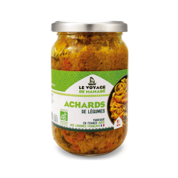 ACHARDS DE LEGUMES 305GR VOYAGE DE MAMABE  dans votre magasin bio en ligne Etiketbio.eu