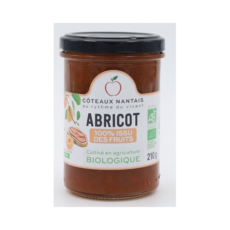 Fruit à tartiner abricot 210 g Coteaux Nantais dans votre magasin bio en ligne Etiketbio.eu Fruit à tartiner abricot 210 g Coteaux Nantais dans votre magasin bio en ligne Etiketbio.eu