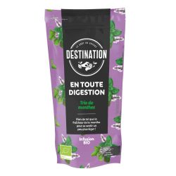 Infusion en toute digestion 50g Destination  dans votre magasin bio en ligne Etiketbio.eu