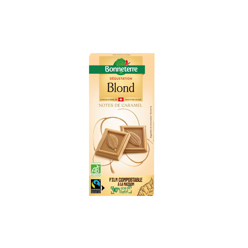 Chocolat blond 80g Bonneterre dans votre magasin bio en ligne Etiketbio.eu Chocolat blond 80g Bonneterre dans votre magasin bio en ligne Etiketbio.eu