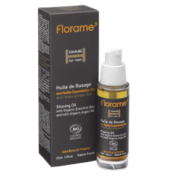 Huile de rasage 30ml Florame dans votre magasin bio en ligne Etiketbio.eu