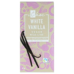 Chocolat vanille 80gr iChoc  dans votre magasin bio en ligne Etiketbio.eu