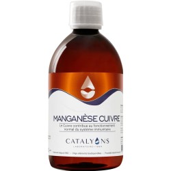 MANGANESE CUIVRE 500ML CATALYON dans votre magasin bio en ligne Etiketbio.eu