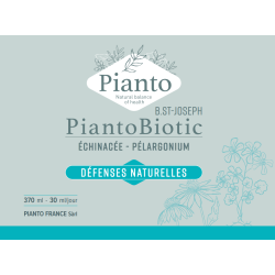 Piantobiotic défenses naturelles - 370 ml Pianto  dans votre magasin bio en ligne Etiketbio.eu