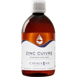 ZINC -CUIVRE FLACON 500ML CATALYON dans votre magasin bio en ligne Etiketbio.eu