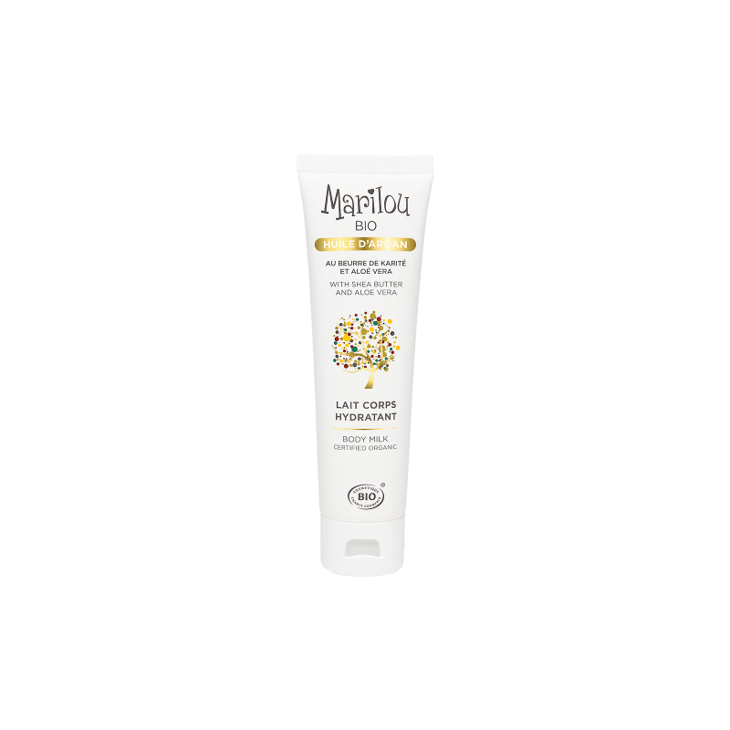 Lait corps huile argan 100ml MARILOU BIO dans votre magasin bio en ligne Etiketbio.eu Lait corps huile argan 100ml MARILOU BIO dans votre magasin bio en ligne Etiketbio.eu