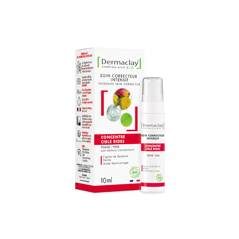 Concentre cible rides 10ml Dermaclay  dans votre magasin bio en ligne Etiketbio.eu