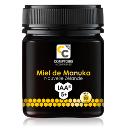 Miel de manuka 5+ 250gr Comptoirs et Compagnies dans votre magasin bio en ligne Etiketbio.eu