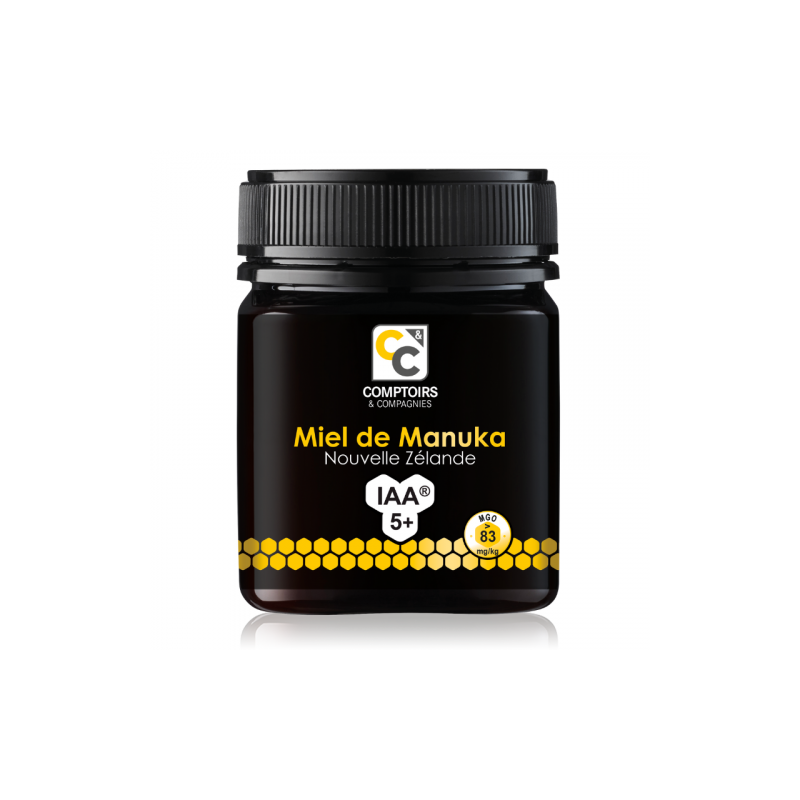 Miel de manuka 5+ 250gr Comptoirs et Compagnies  dans votre magasin bio en ligne Etiketbio.eu