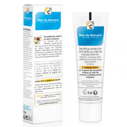 Dentifrice miel de manuka anti tartre 75ml Comptoirs et Compagnies  dans votre magasin bio en ligne Etiketbio.eu