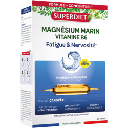 Magnesium marin vit b6 20amps cc Super Diet  dans votre magasin bio en ligne Etiketbio.eu