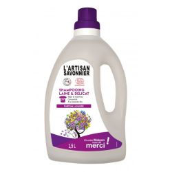 Shampooing laine & délicat 1,5l L'artisant savonnier  dans votre magasin bio en ligne Etiketbio.eu