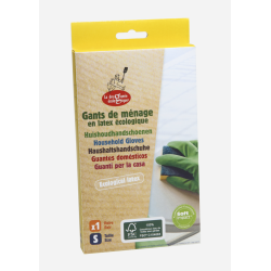 Gants en latex naturel m La Droguerie Écologique  dans votre magasin bio en ligne Etiketbio.eu