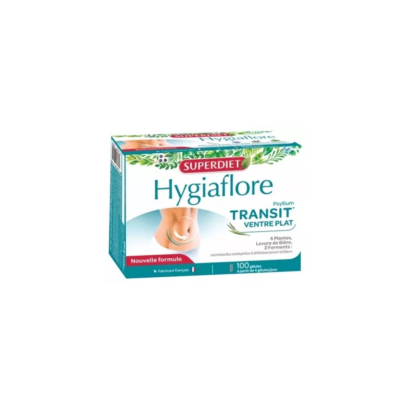 HYGIAFLORE TRANSIT 100GELS SUPER DIET dans votre magasin bio en ligne Etiketbio.eu HYGIAFLORE TRANSIT 100GELS SUPER DIET dans votre magasin bio en ligne Etiketbio.eu