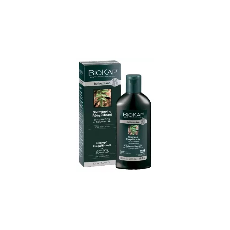Shampooing reequilibrant biokap bellezza bio - 200 ml Biokap dans votre magasin bio en ligne Etiketbio.eu Shampooing reequilibrant biokap bellezza bio - 200 ml Biokap dans votre magasin bio en ligne Etiketbio.eu