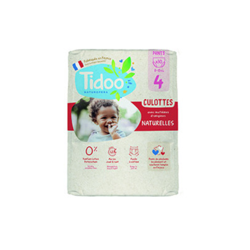 Culottes ecologiques tidoo t4/m 8-15gk x30 Tidoo dans votre magasin bio en ligne Etiketbio.eu Culottes ecologiques tidoo t4/m 8-15gk x30 Tidoo dans votre magasin bio en ligne Etiketbio.eu