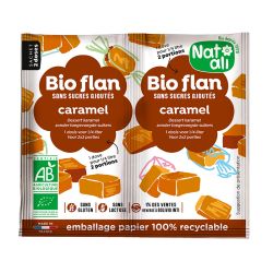 Bioflan caramel s/sucre 2x5g Natali dans votre magasin bio en ligne Etiketbio.eu