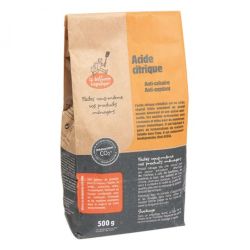 Acide citrique 500g La Droguerie Écologique dans votre magasin bio en ligne Etiketbio.eu