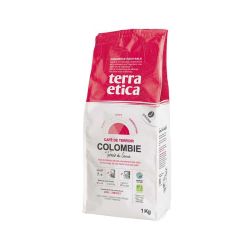 Cafe colombie grains 1kg Terra Etica dans votre magasin bio en ligne Etiketbio.eu