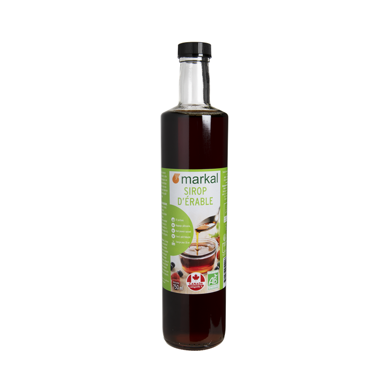 Sirop erable 750ml Markal dans votre magasin bio en ligne Etiketbio.eu Sirop erable 750ml Markal dans votre magasin bio en ligne Etiketbio.eu