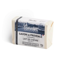 Savon de Provence LAIT DE CHEVRE 100G LA CORVETTE  dans votre magasin bio en ligne Etiketbio.eu