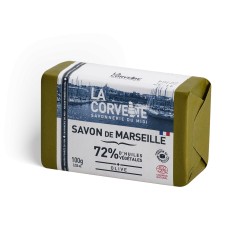 Savon de Marseille OLIVE 100G LA CORVETTE  dans votre magasin bio en ligne Etiketbio.eu