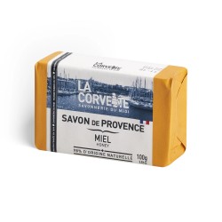 Savon de Provence MIEL 100G LA CORVETTE dans votre magasin bio en ligne Etiketbio.eu