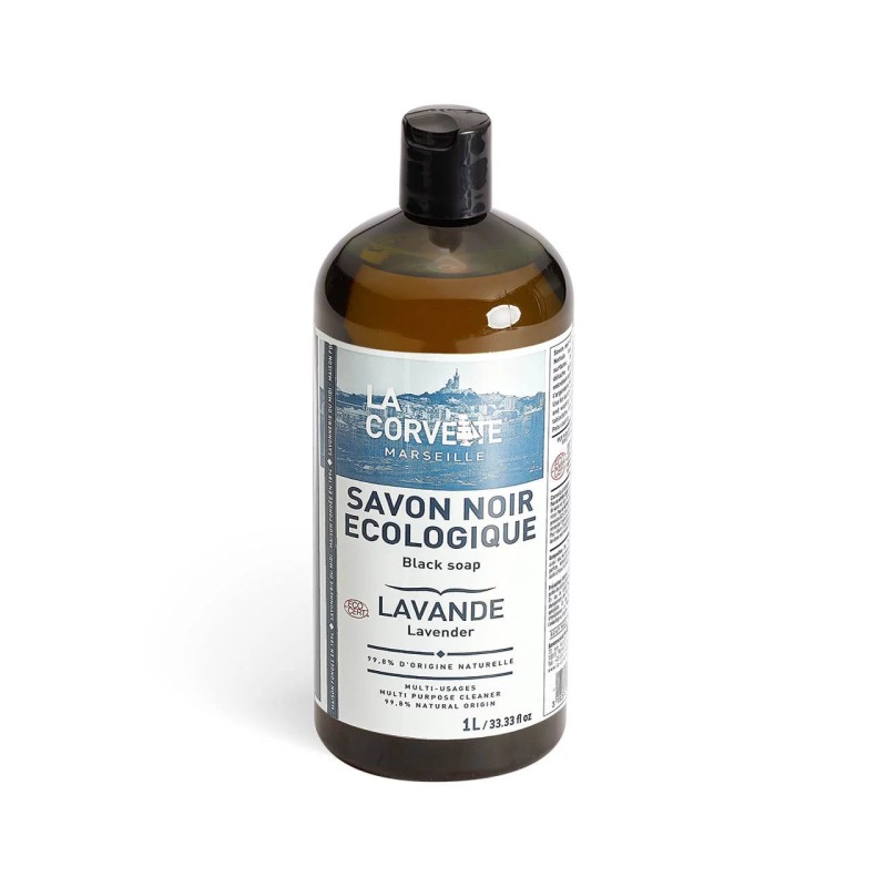 Savon noir liquide lavande La Corvette  dans votre magasin bio en ligne Etiketbio.eu