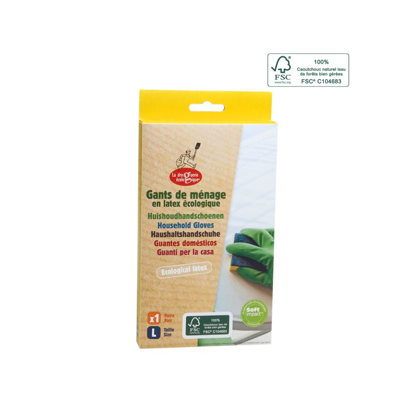 Gant latex naturel l Ecodis  dans votre magasin bio en ligne Etiketbio.eu