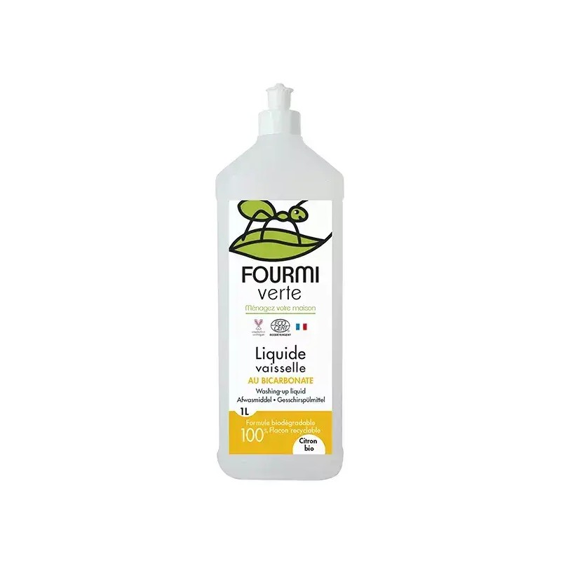 Liquide vaisselle 1l Fourmi verte dans votre magasin bio en ligne Etiketbio.eu Liquide vaisselle 1l Fourmi verte dans votre magasin bio en ligne Etiketbio.eu